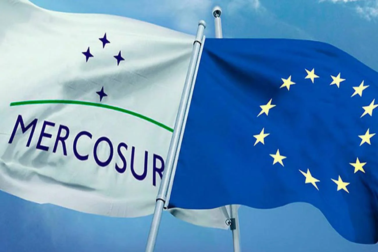 La Ertzaintza frena la protesta agrícola contra el acuerdo UE–Mercosur