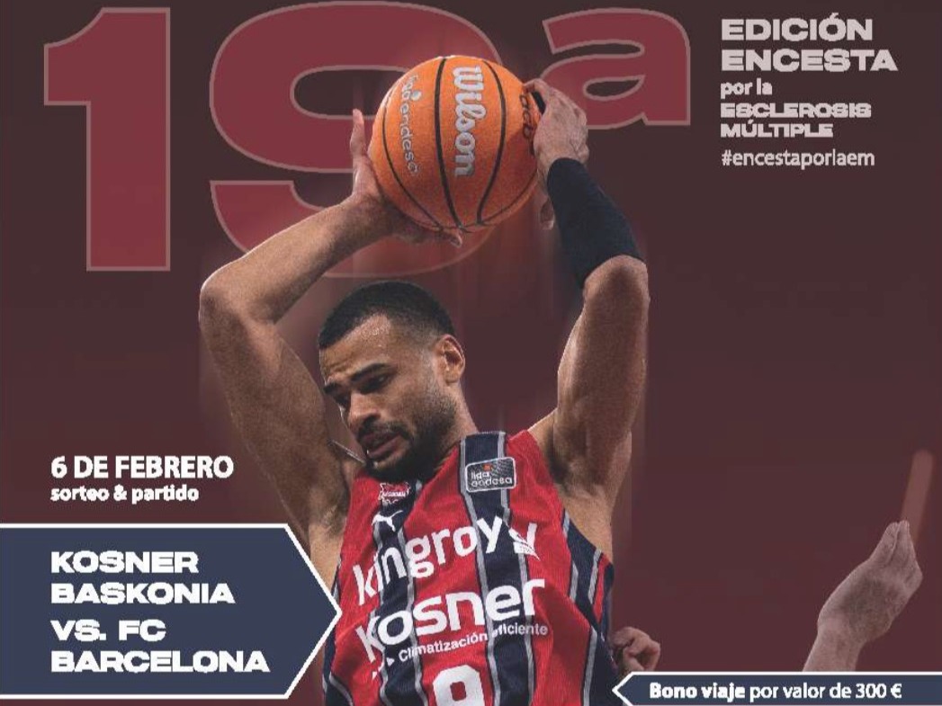 Aemar impulsa una nueva acción solidaria en el Baskonia–Barça del viernes