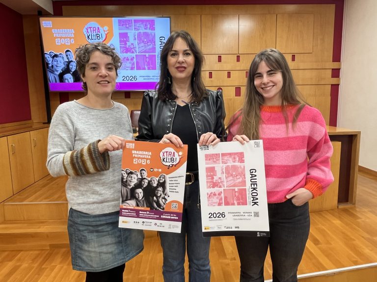 Gauekoak y Xtraklub ofertan casi 1.200 plazas de ocio juvenil para la temporada primavera-verano